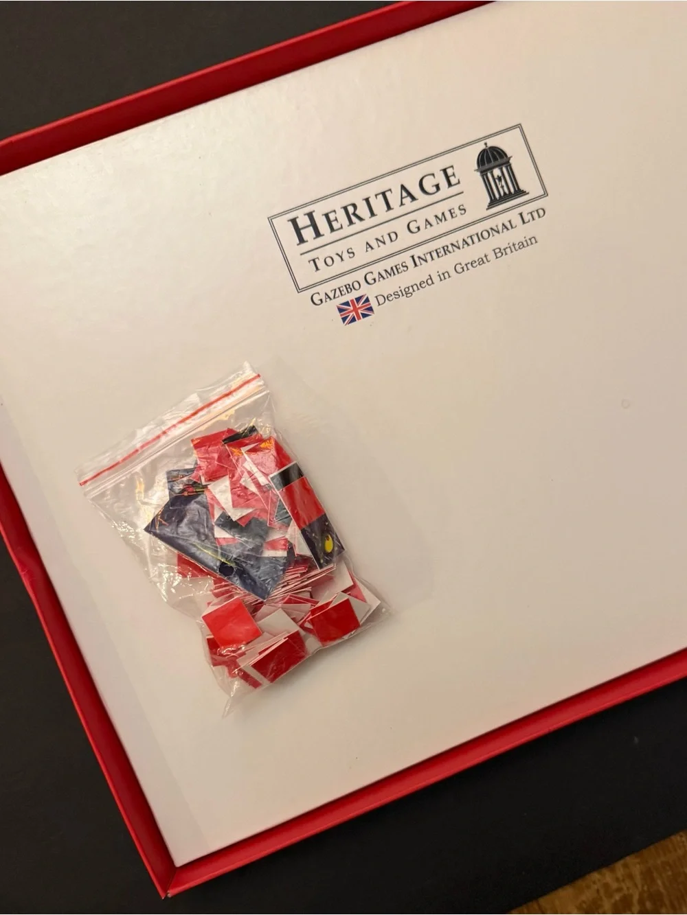 Satellite Shoot Board Game - Heritage Brand (Red/Purple)